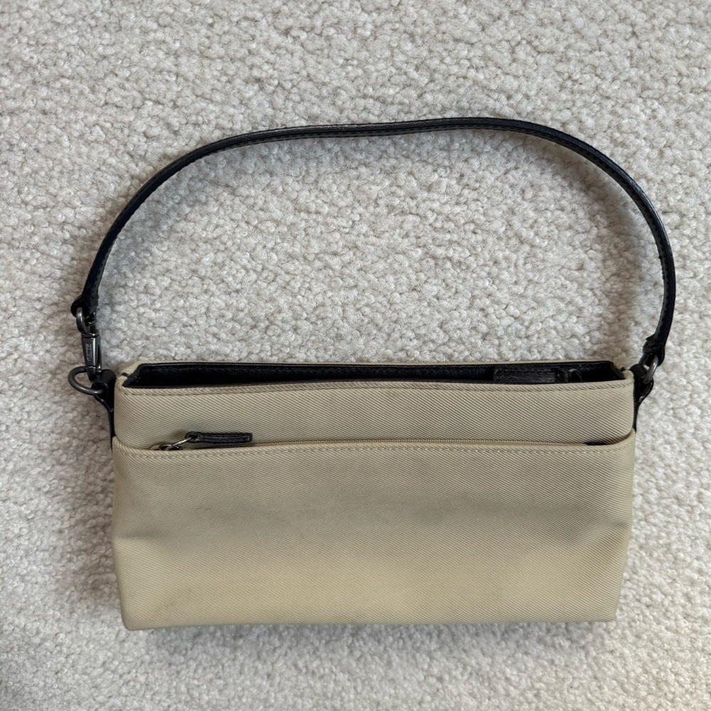 Vintage coach Mercer Demi baguette twill 7407 mini bag - Picture 2 of 13